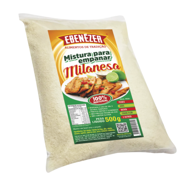 Mistura p/ Empanar - 500g - Fardo c/ 20 unidades